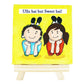 Handmade Canvas Painting Gift For Brother-Sister