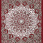 Organic Vibes Maroon Tapestry