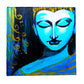 Neha Rajan Artworks Original Handmade Spiritual Buddha Painting Hand Painted On Canvas Frame 6*6