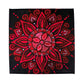Neha Rajan Artworks Original Handmade Floral Mandala Painting Hand Painted On Canvas Frame 6*6