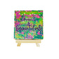 Neha Rajan Artworks Original Handmade Motivational Quotes Painting Hand Painted On Canvas Frame With Easel 4X4