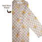 Organic Vibes Grey Block Printed Cotton Straight Kurta with Wooden Buttons