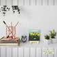 Original Handmade Sunflower Painting Hand Painted On Canvas Frame 4*4 With Easel